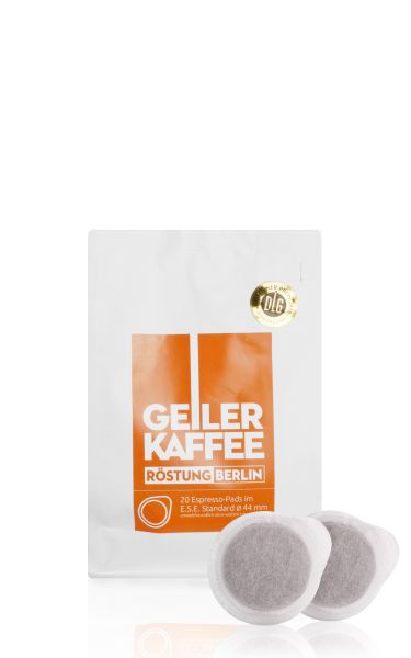 GEILER KAFFEE Berlin ESE Pads - 20 Stück
